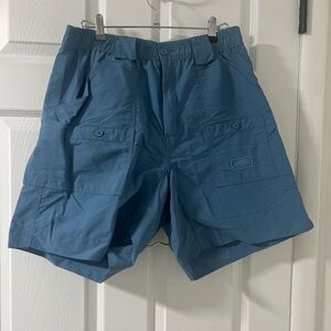 AFTCO Men's Cargo Shorts in Blue